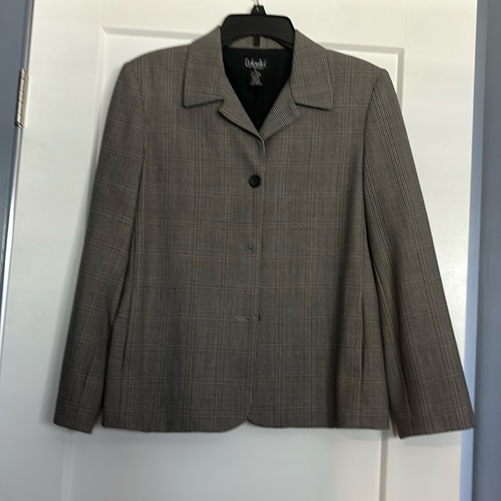 Plaid blazer